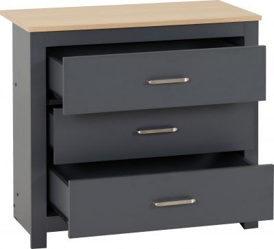 Portland 3 Drawer chest