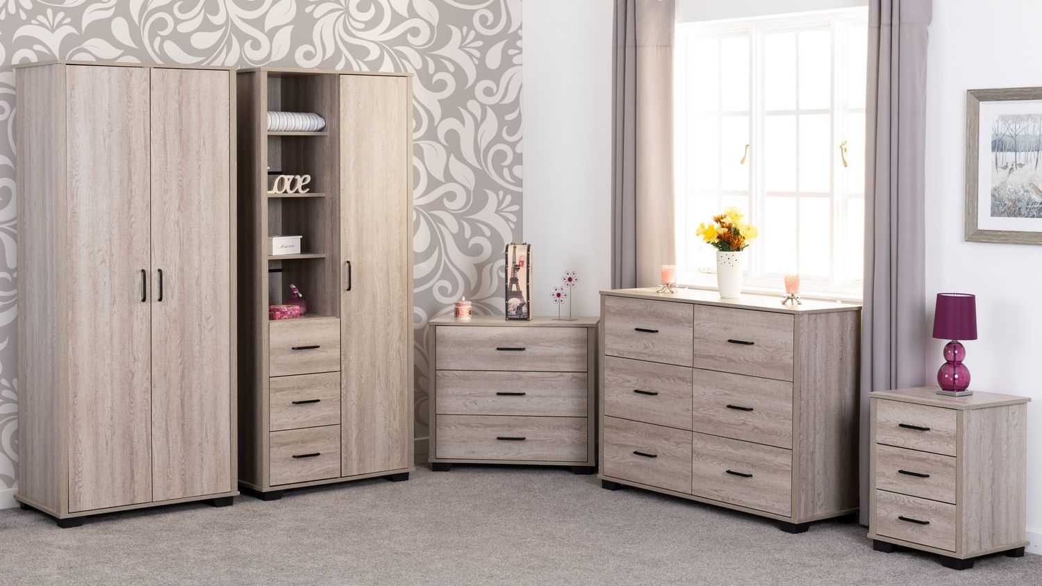 Oliver bedroom set (3 piece)