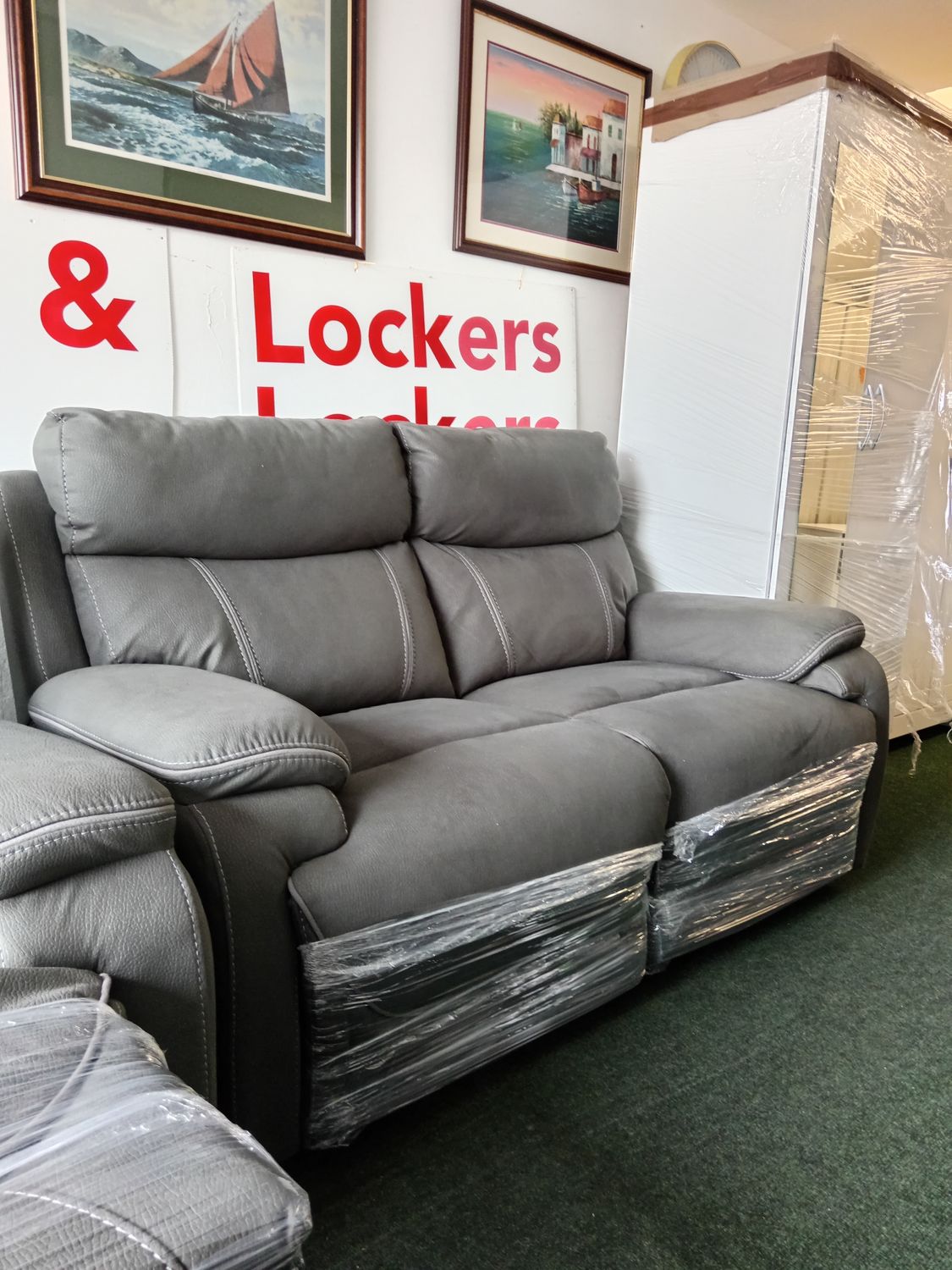 Genoa 2 seater plus armchair all reclining