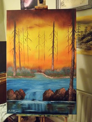 &quot;Sunburst falls&quot;