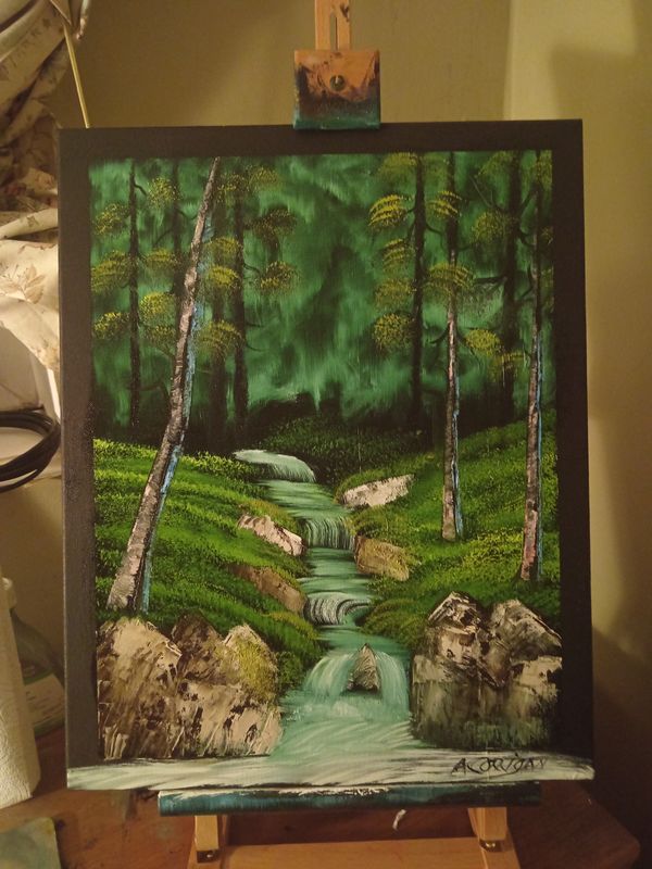 &quot;Woodland waterfall&quot;