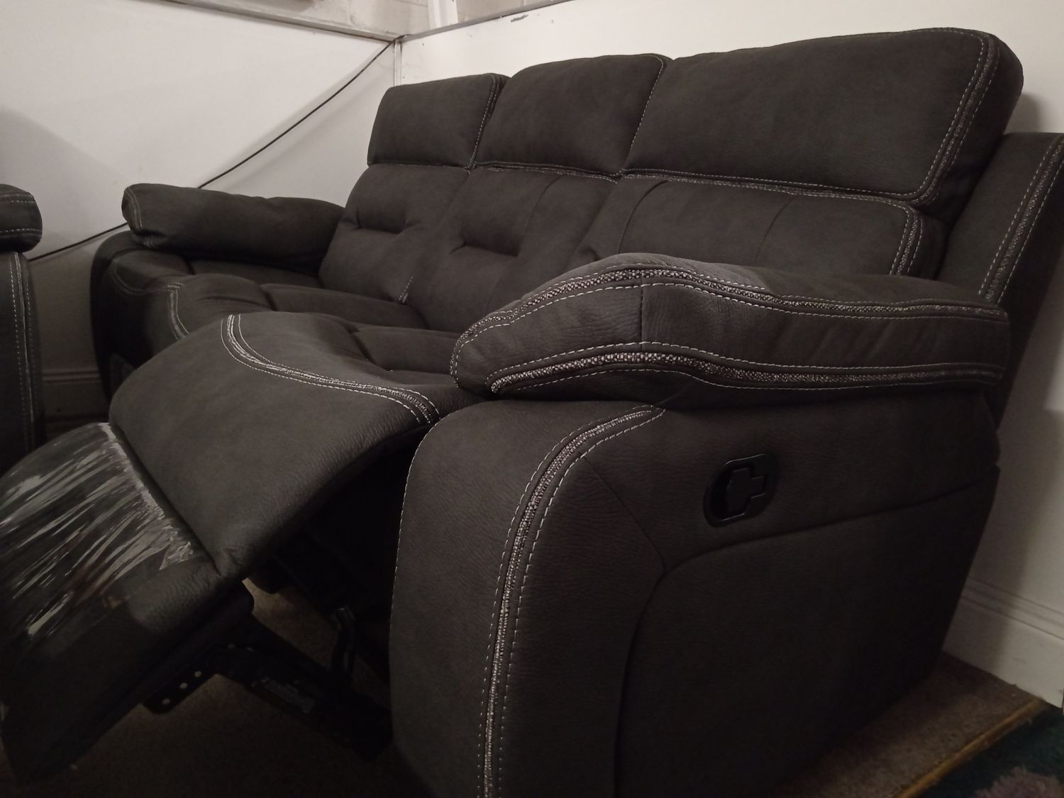 Madison 3 Seater recliner with matching recliner chairs
