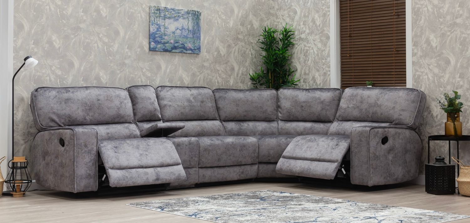 Otto corner recliner sofa