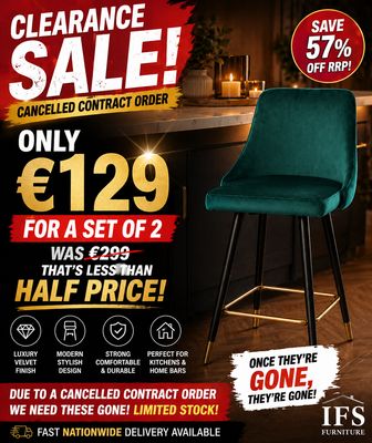 Tuscany bar stool (set of 2)