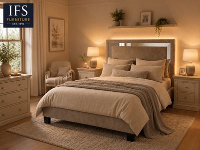 Camilla 4ft6 bed (Double mattress incl.)