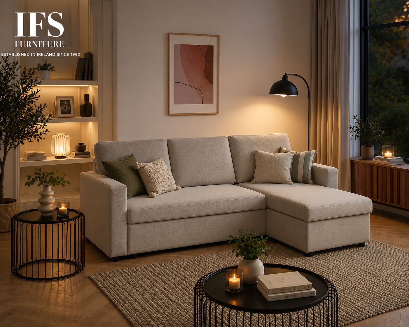 Leanne chaise Sofabed