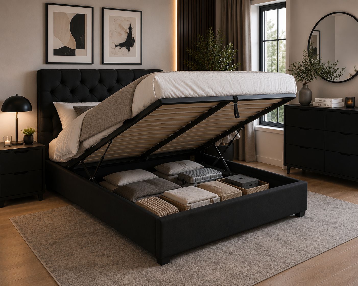 Madison  ottoman bed