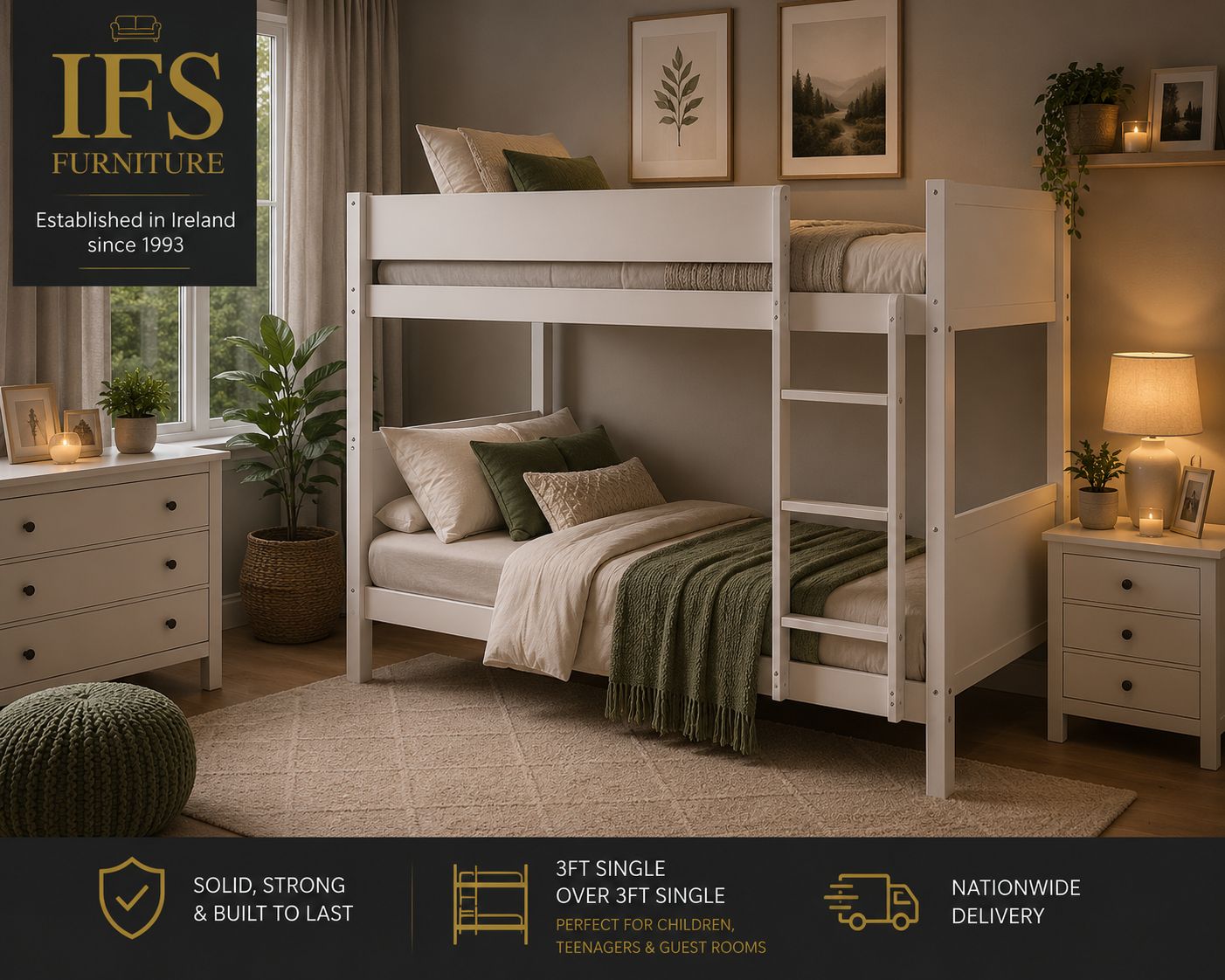 Bruno single bunk bed