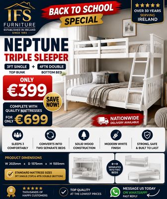 Neptune triple sleeper