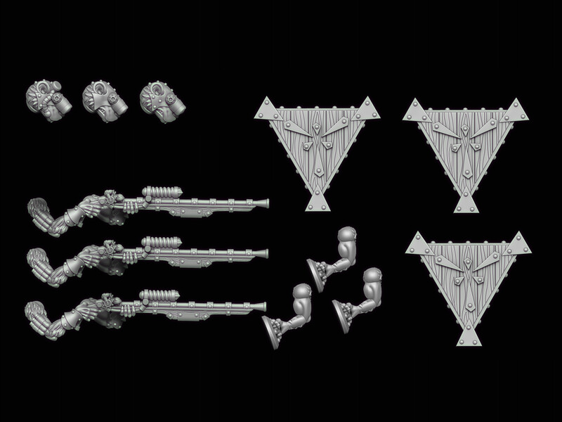 Gunrats Conversion Set - Resin
