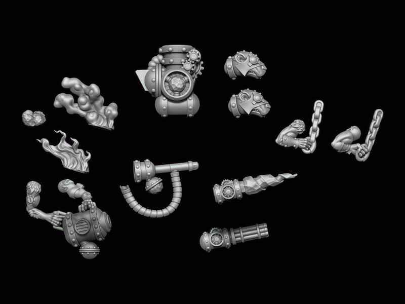 Gunteam Conversion Set - Resin