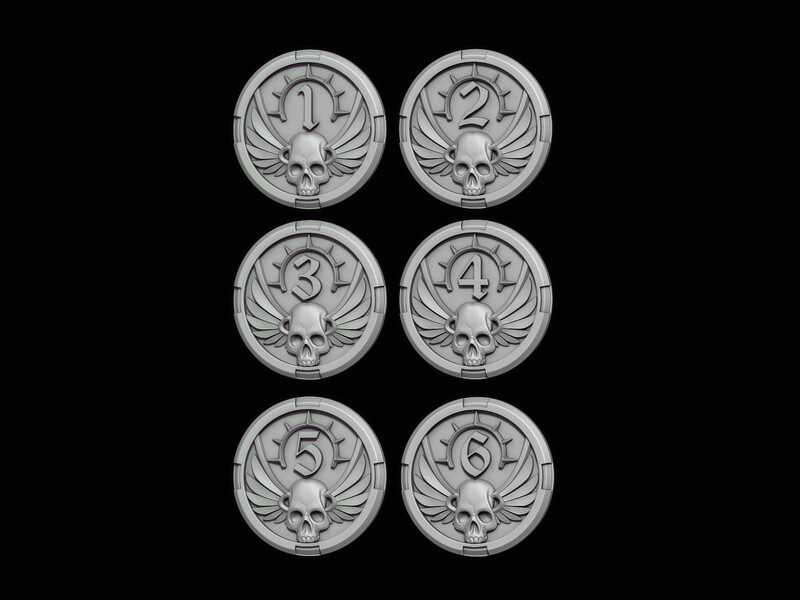 Empire of Humanity Tokens - STL.