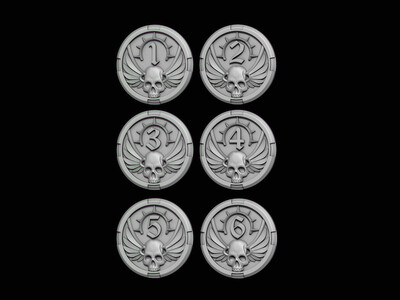 Grim Dark Tokens and Widgets