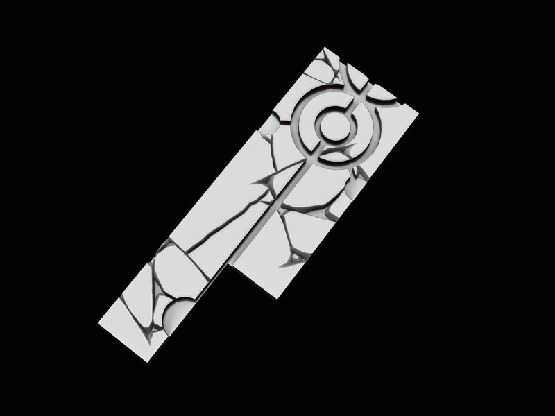 Ancient Evil Widget  - STL.