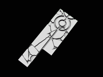 Ancient Evil Widget  - STL.