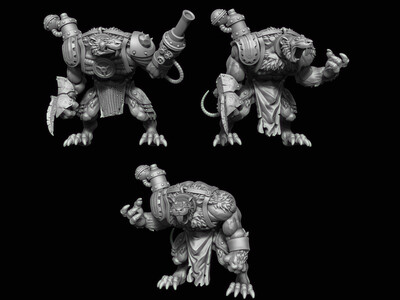 Rat Hulks - Resin