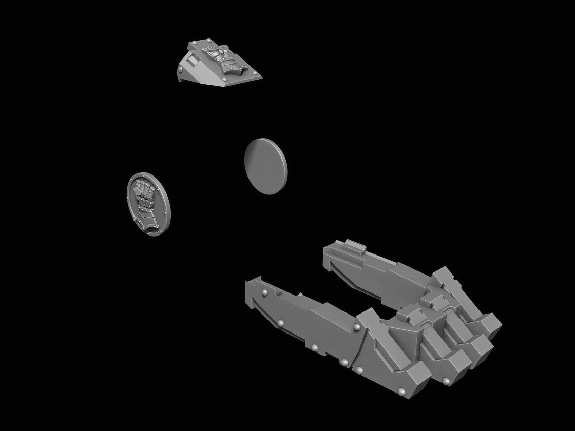 Bike Upgrade "The Gauntlet" - Resin