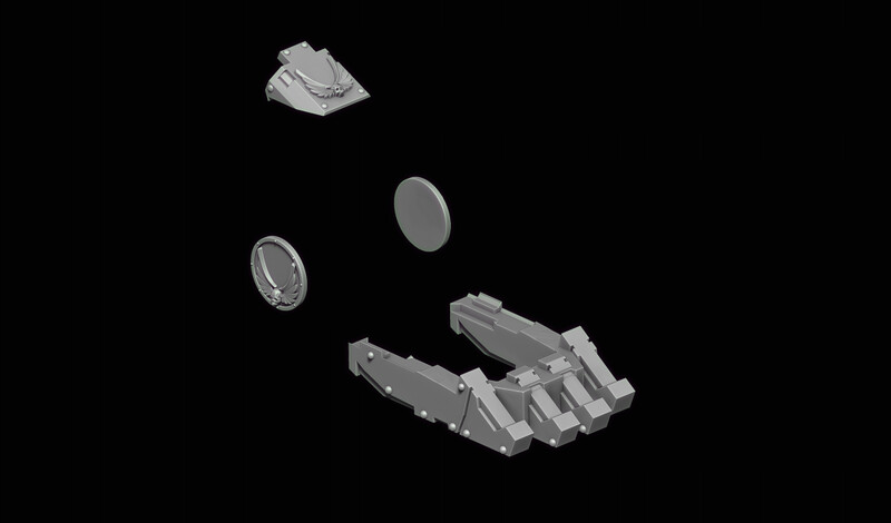 Bike Upgrade "The Wings" - Resin