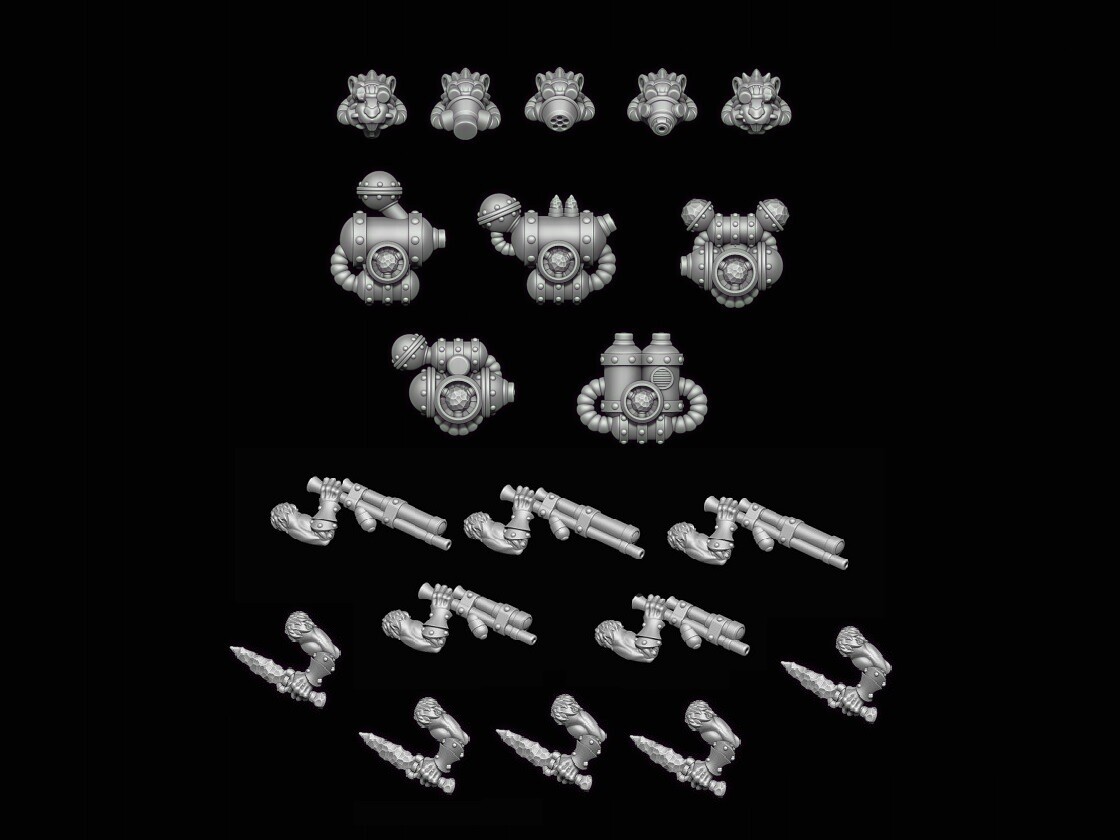 Blowpipe Rats - STL.