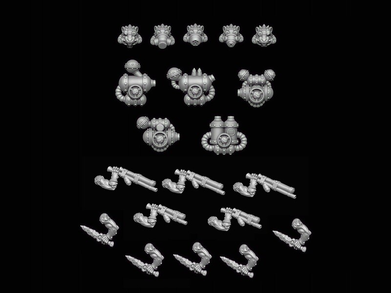 Blowpipe Rats - Resin