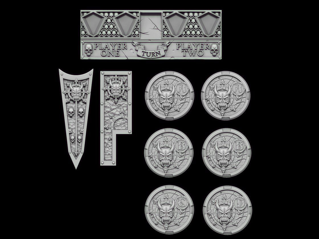 Heretics Of Humanity Game Kit- Resin