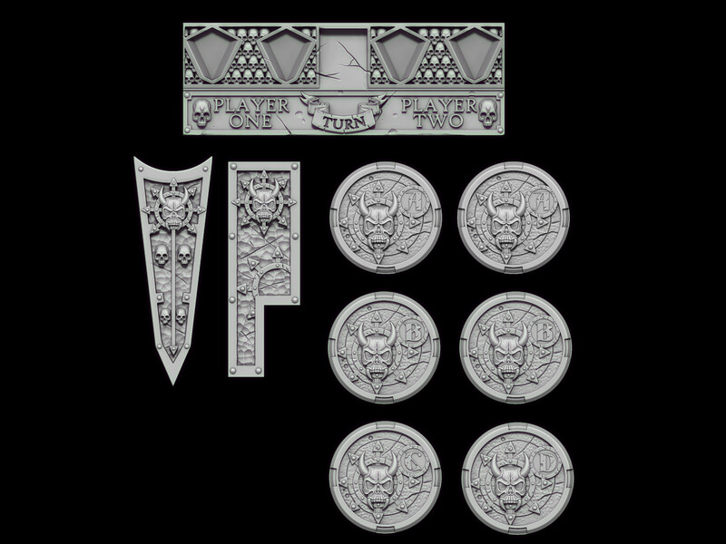 Heretics Of Humanity Game Kit- Resin