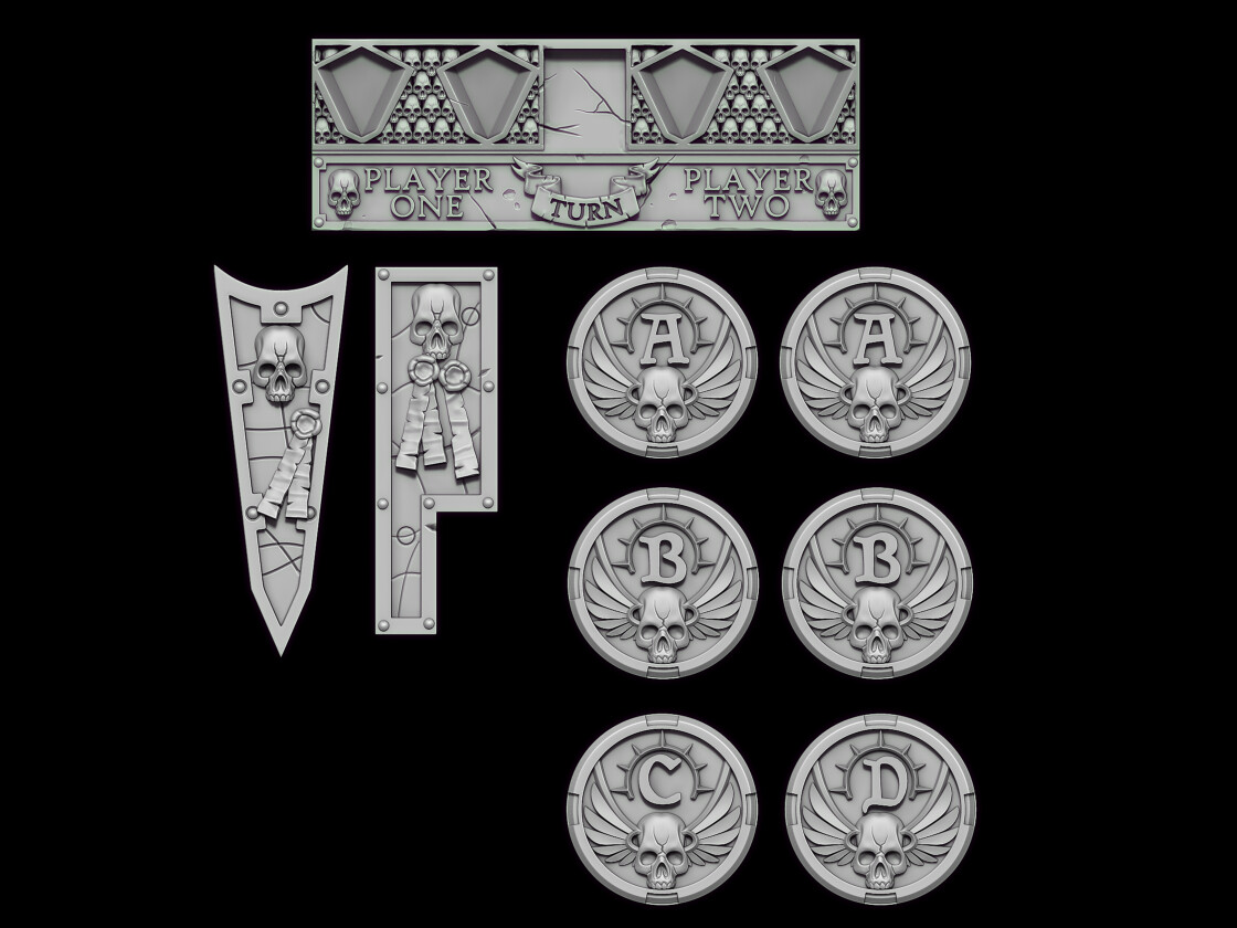 Empire Of Humanity Game Kit- Resin