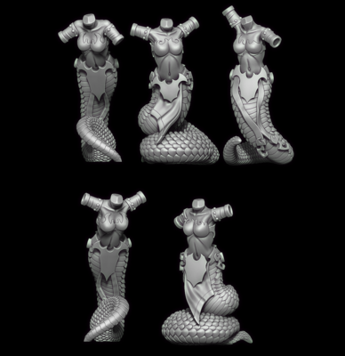 Greek Temple Snake Worshippers