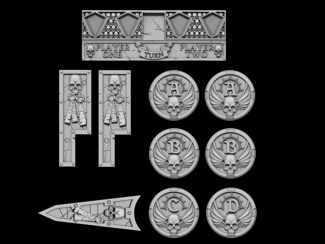 Empire Of Humanity Game Kit - Resin