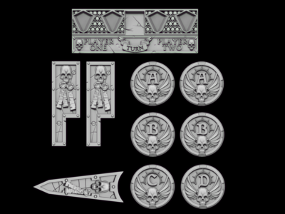 Empire Of Humanity Game Kit - Resin