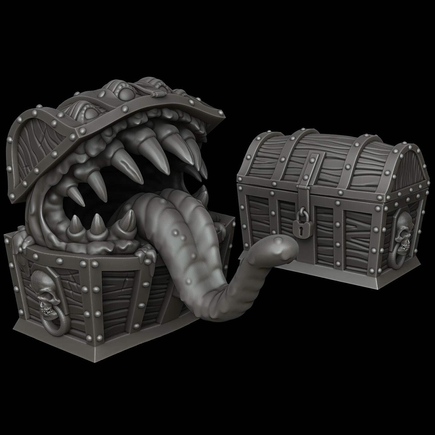 LegendGames Mimic And Chest - STL