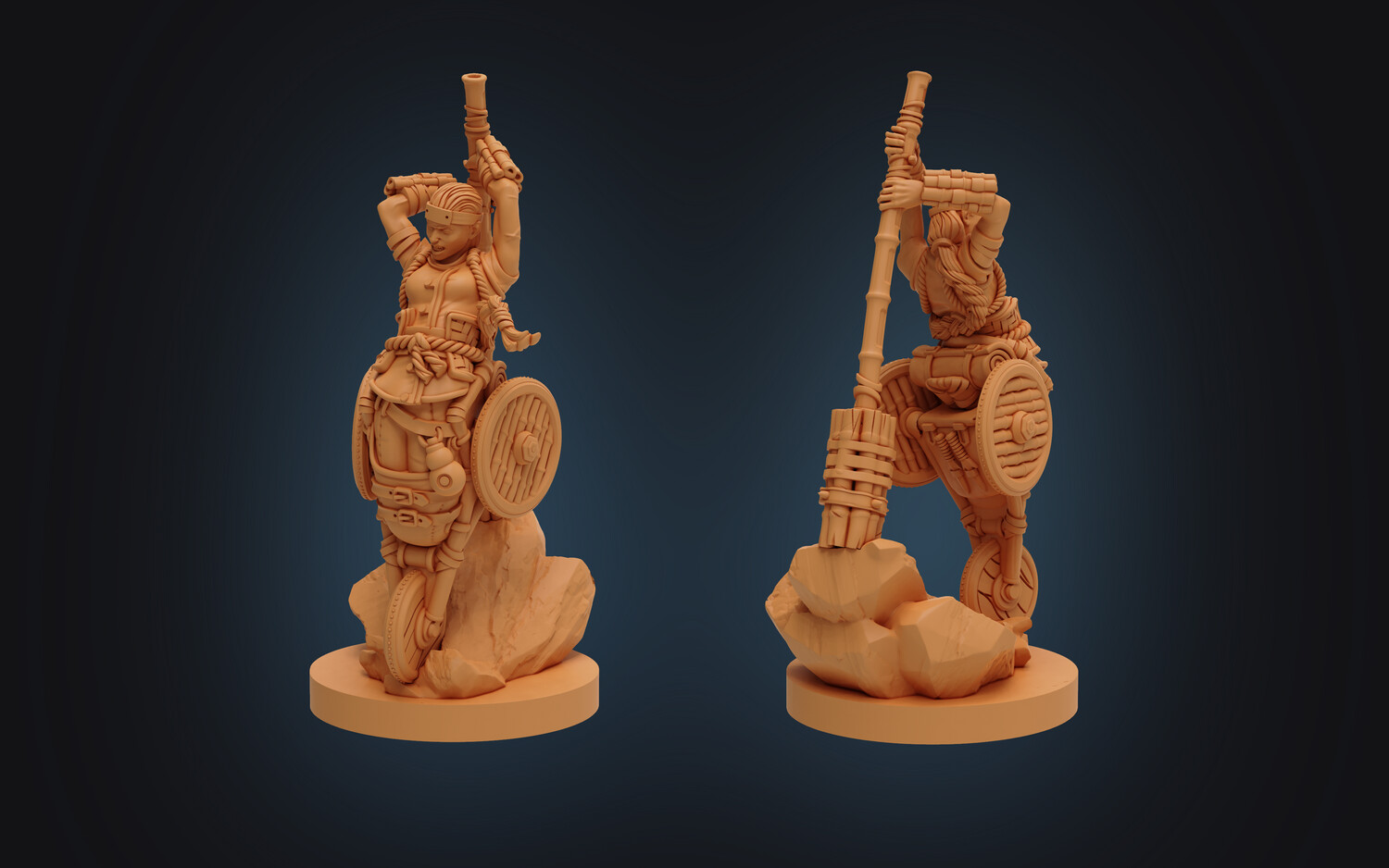 Human Monk STL.