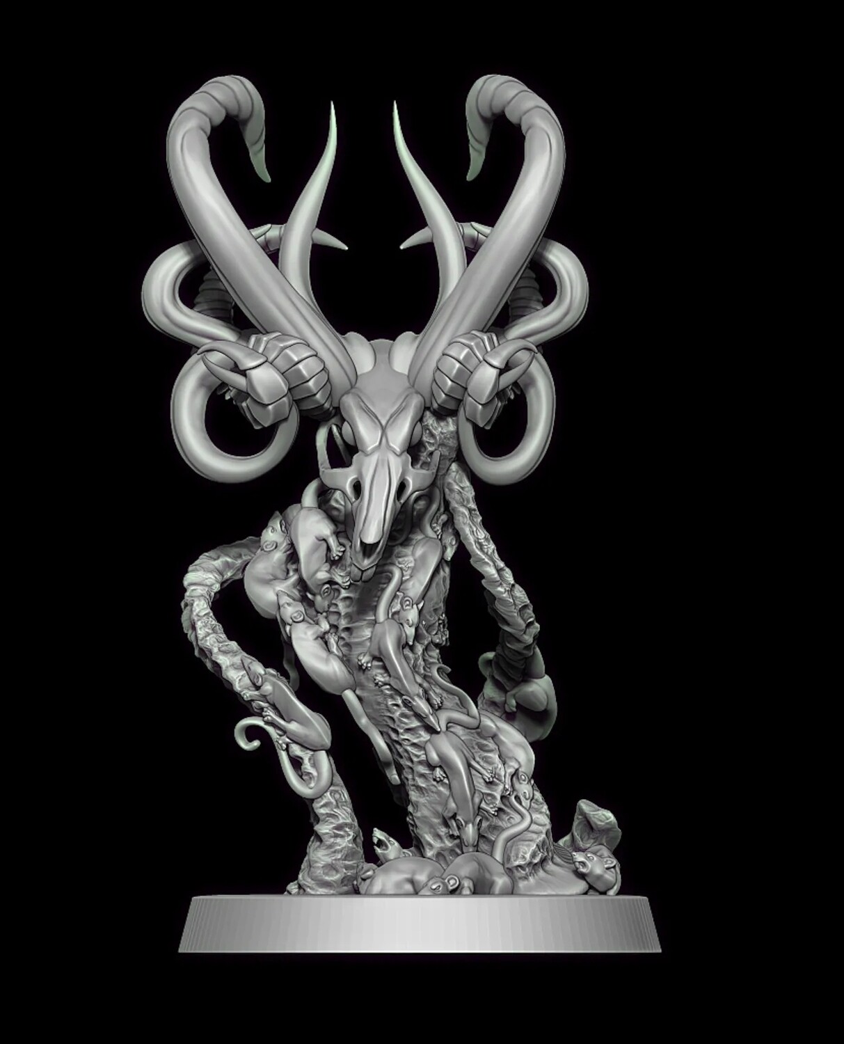 Ratmen Spell Marker - Resin