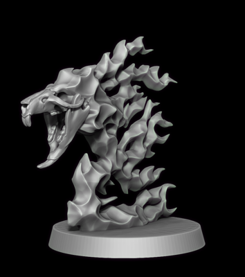 Burning Rathead -STL