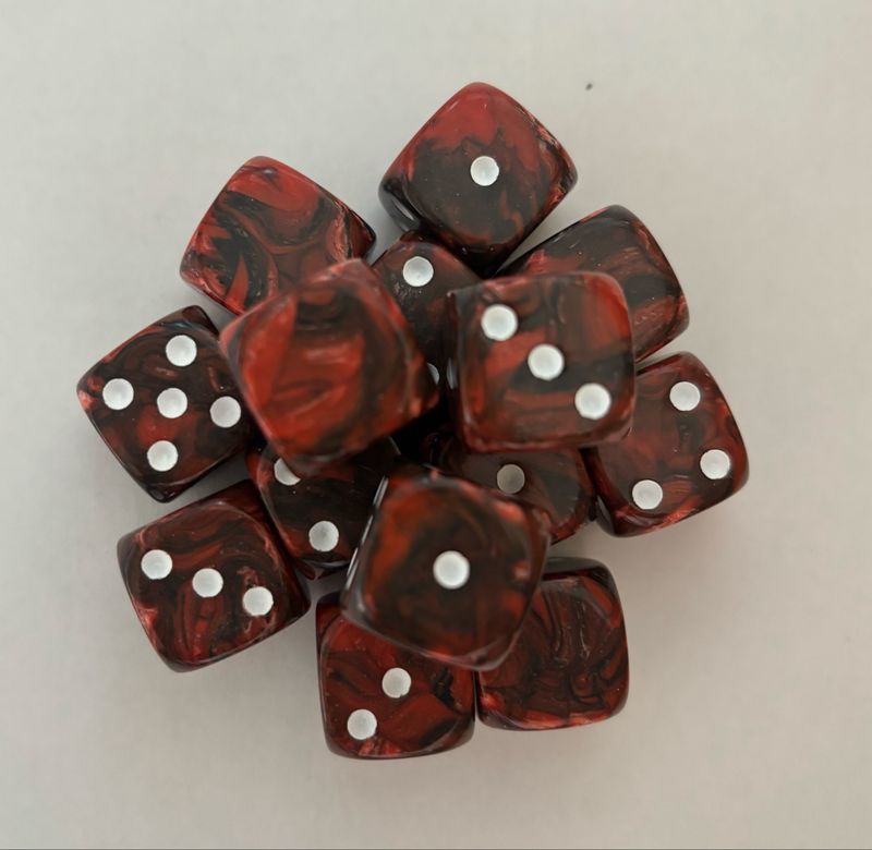 Quality UK Made Dice x 10 - Life On Mars? - Custom Six Side