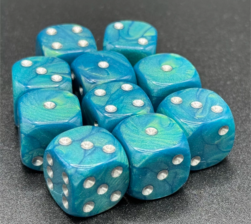 Fantasy Football Dice - Artic Moss X 3 Dice