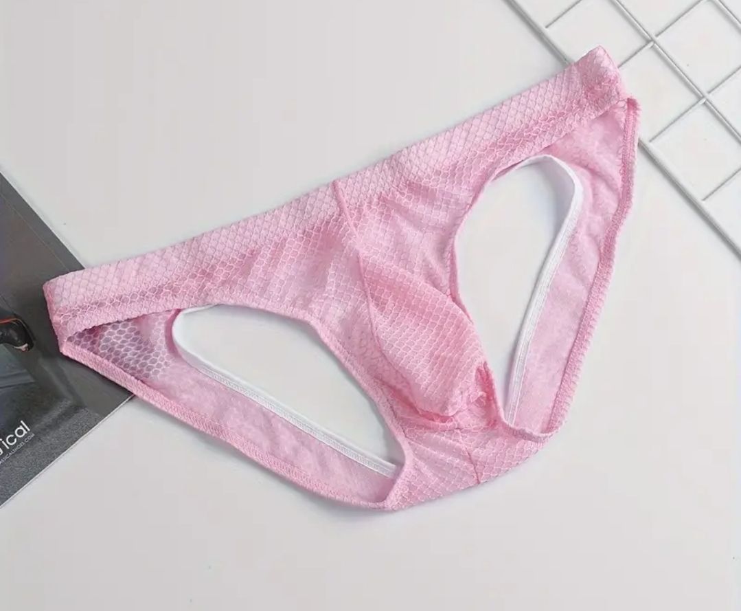 Muški donji veš - Jockstrap Summer Pink