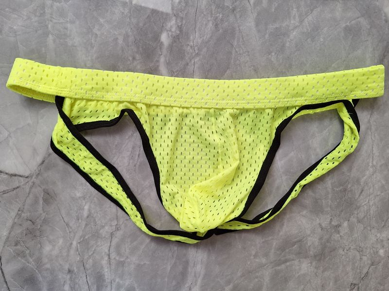 Muški donji veš - Jockstrap Mesh Green