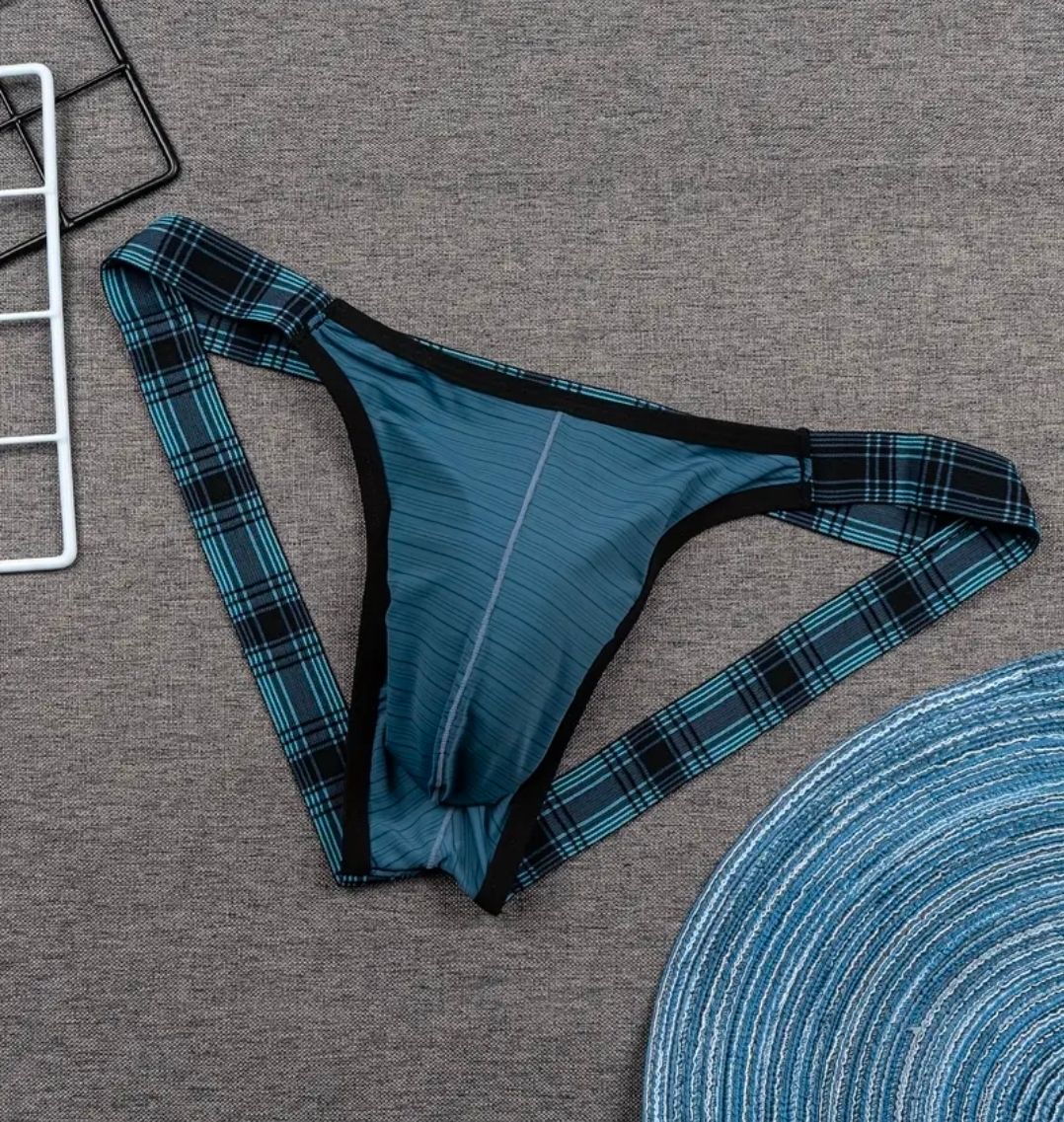 Jockstrap Karo Plave