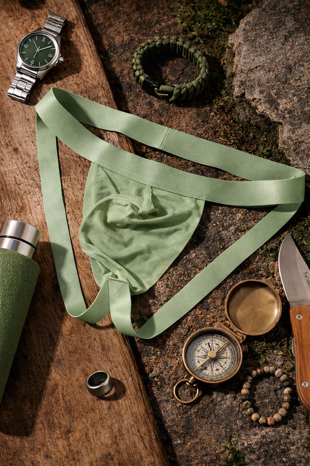 Jockstrap Thin - Zelena