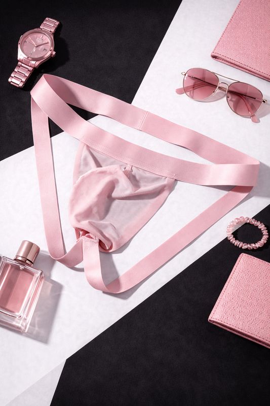 Jockstrap Thin - Roza