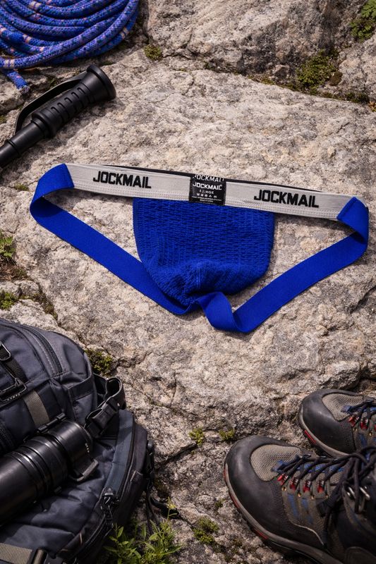 Jockmail Jockstrap - Svetlo plava
