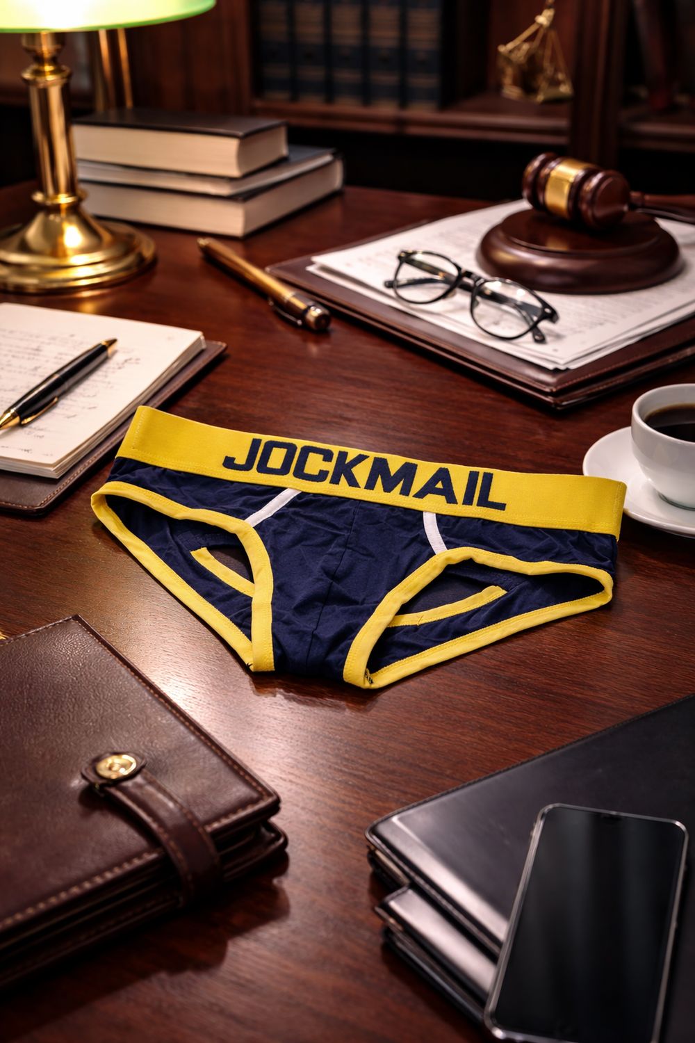 Jockstrap Jockmail Open - Blue