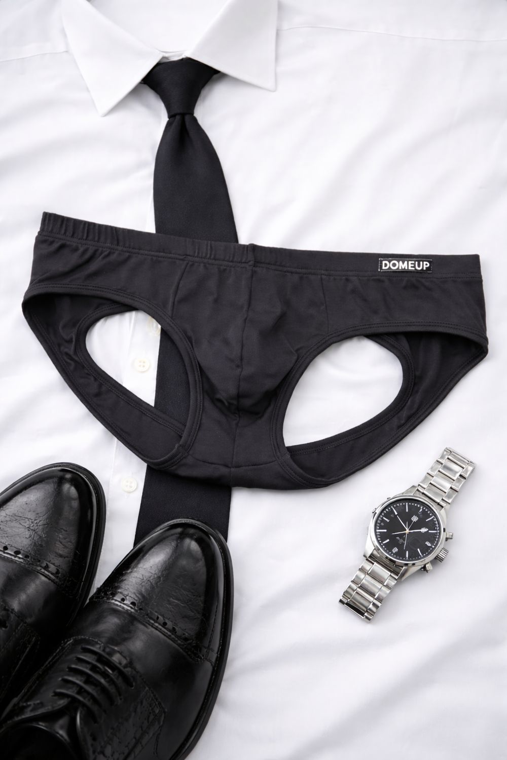 Jockstrap Dome Up - Black