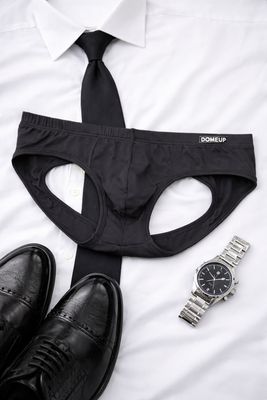 Jockstrap Dome Up - Black