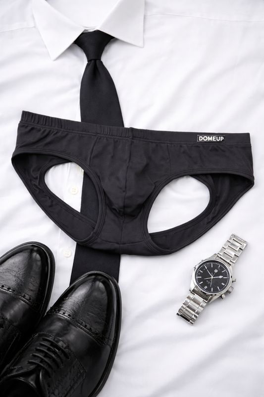 Jockstrap Dome Up - Black