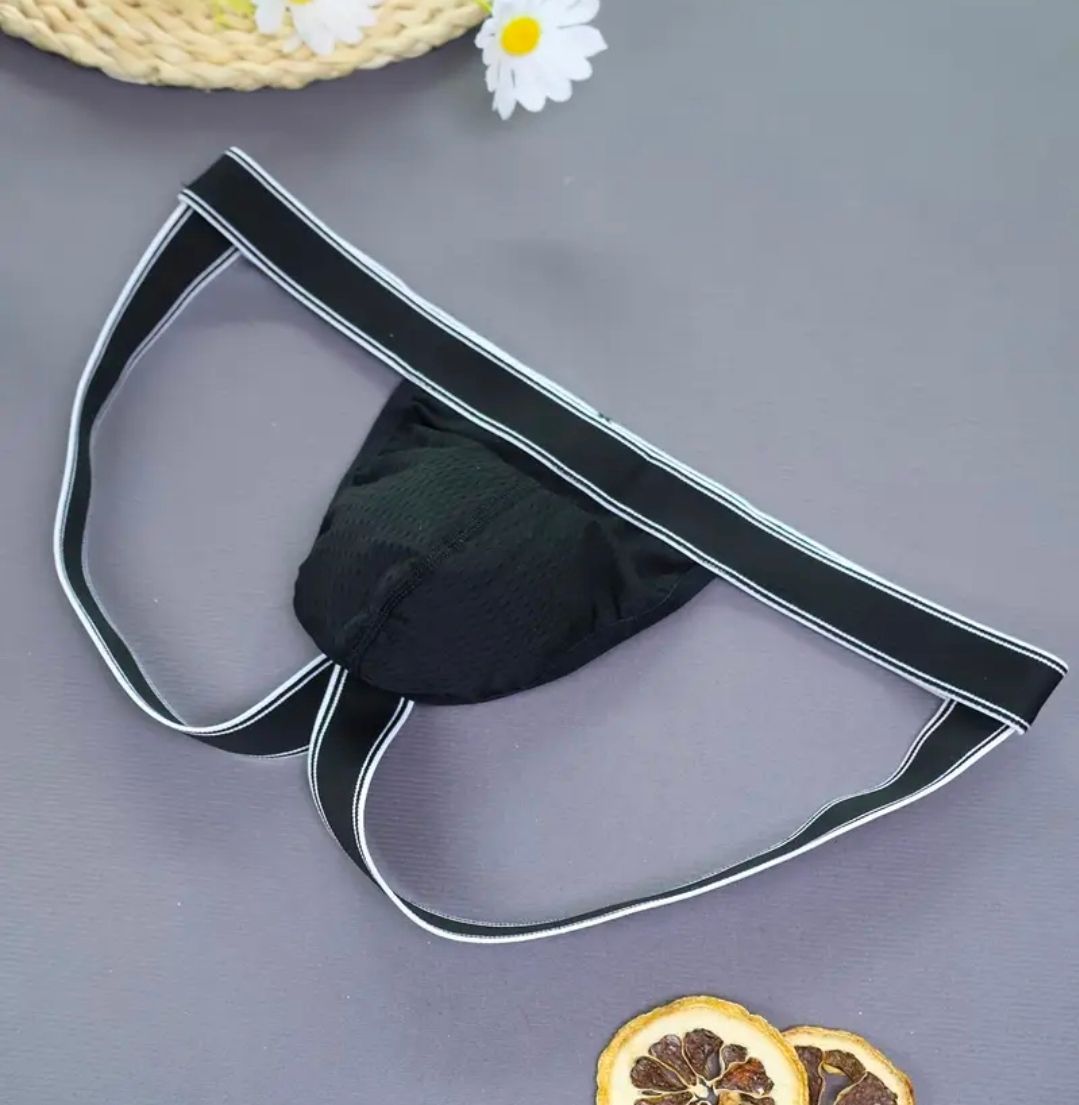 Muški donji veš - Jockstrap Black