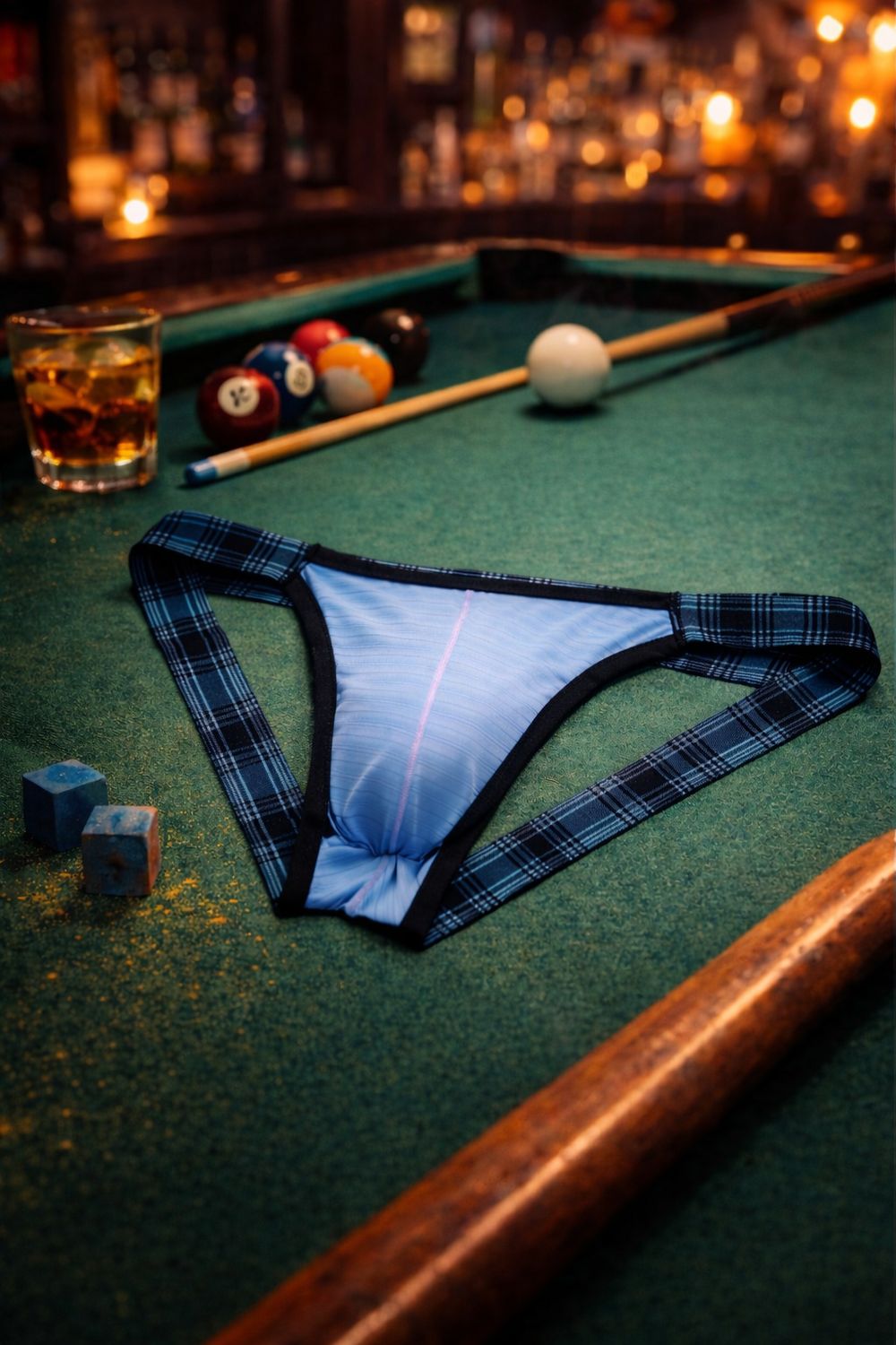 Jockstrap Karo - Svetlo plave