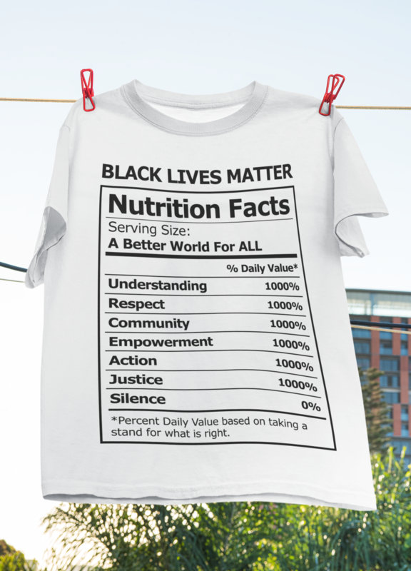 BLACK LIVES MATTER NUTRITION FACTS