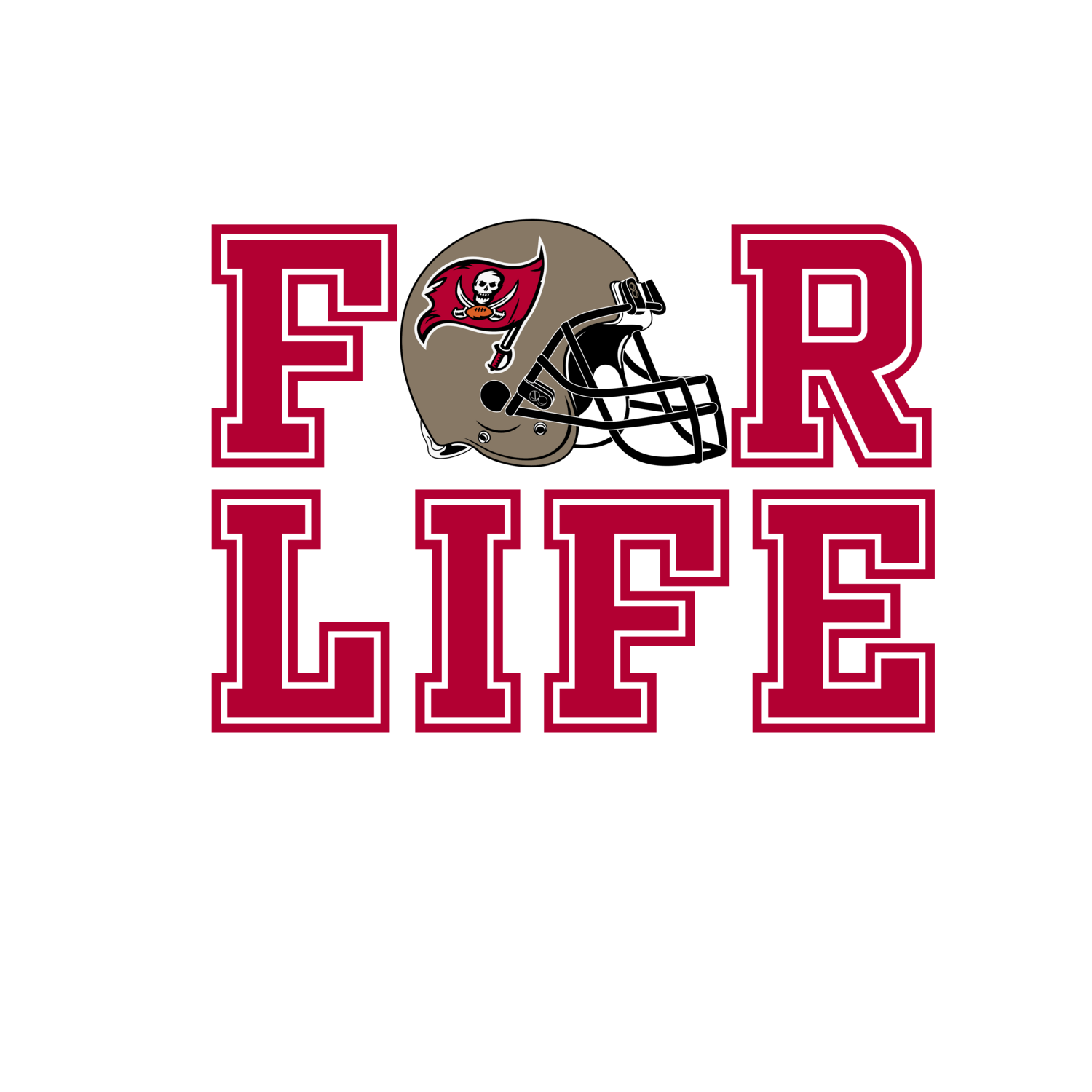 FOOTBALL FAN FOR LIFE